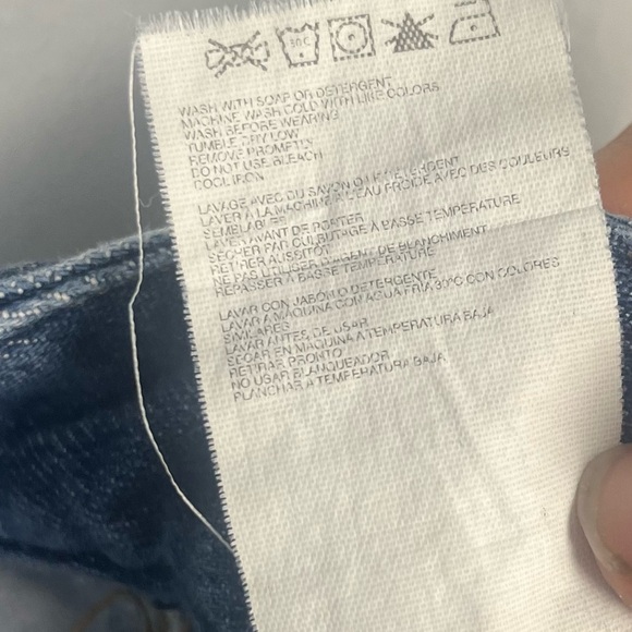 Y2k 08 Roxy San-o wide leg fit denim jeans size 5 - Picture 8 of 8